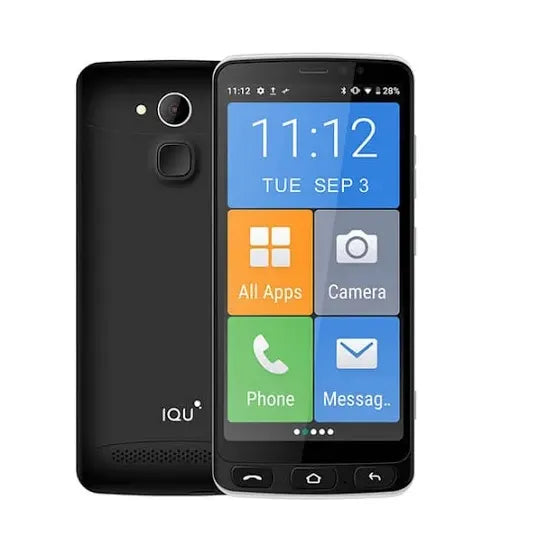 IQU SmartEasy Q50 4G 16GB - Black (SMARTEASYQ50BLACK)*AU STOCK*, 5.5', IPS FW+, 2GB/16GB, 8MP/5MP...