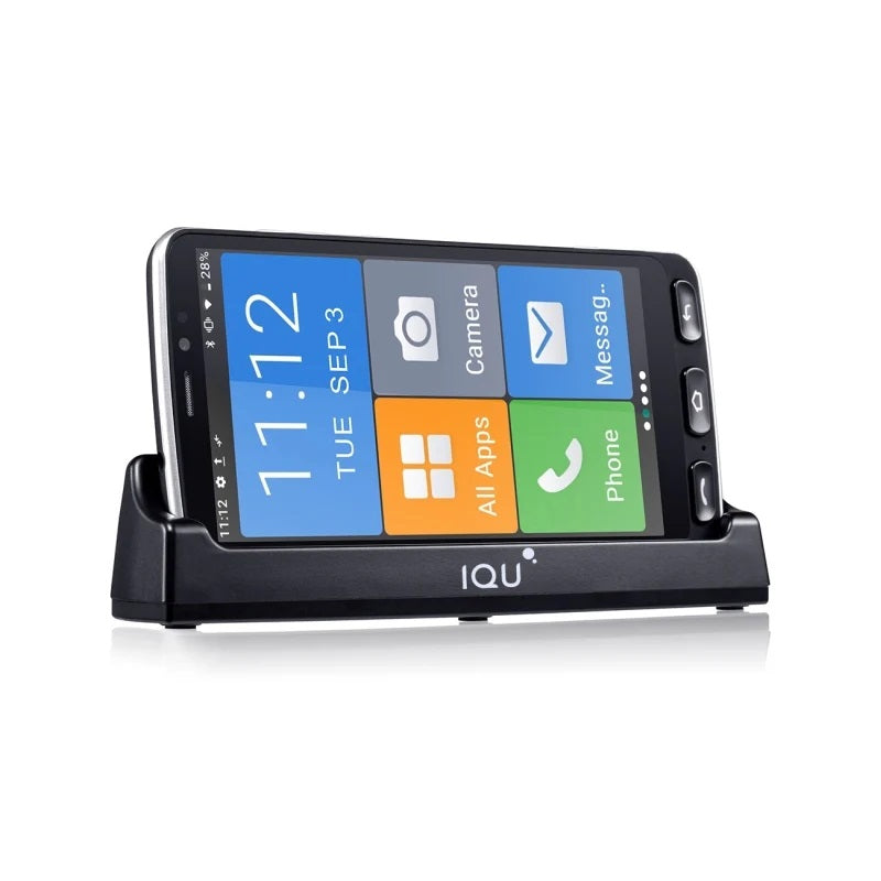 IQU SmartEasy Q50 4G 16GB - Black (SMARTEASYQ50BLACK)*AU STOCK*, 5.5', IPS FW+, 2GB/16GB, 8MP/5MP... - Image 3