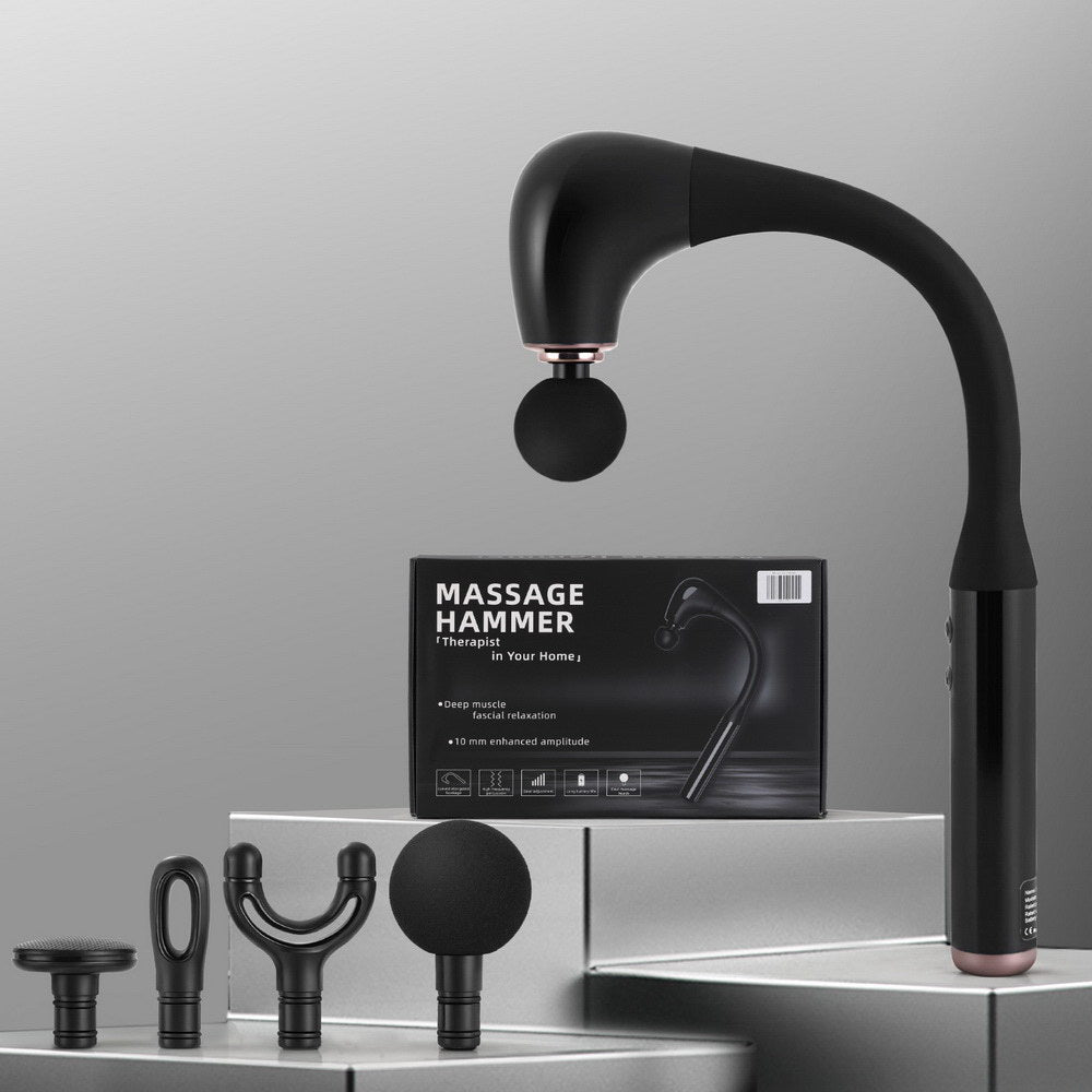 Everfit Massage Gun U-shaped Extended Handle Percussion Massager 4 Heads - Image 7