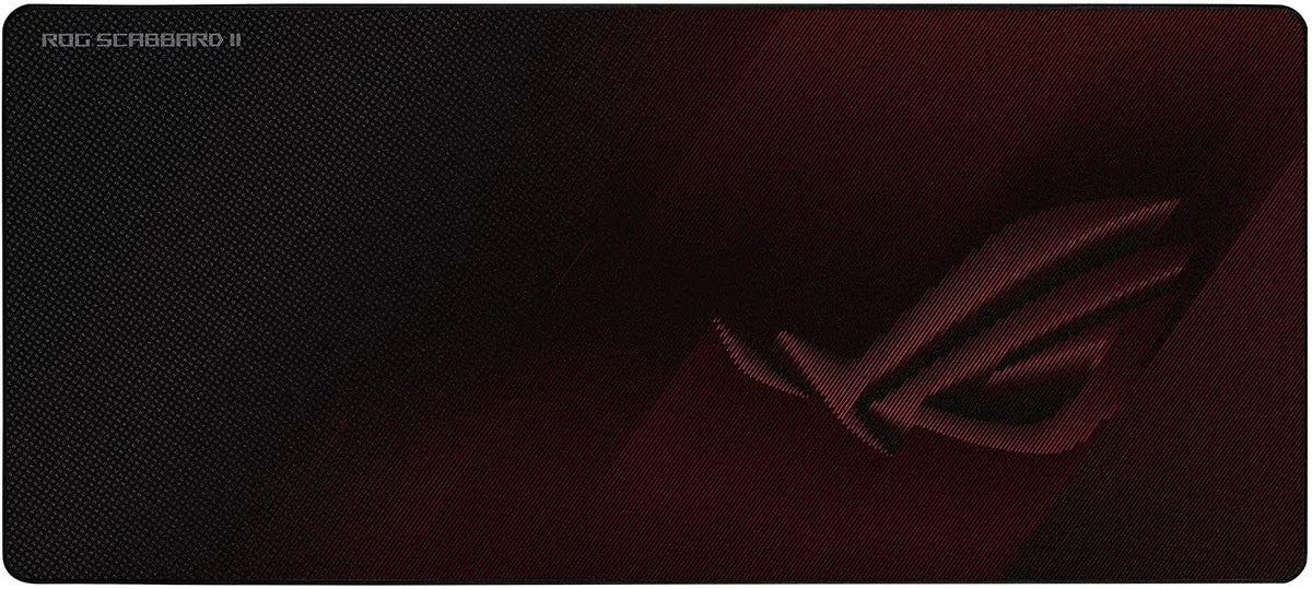 ASUS ROG SCABBARD II Gaming Mouse Pad, Extended Size (900x400mm) Water/Oil/Dust Respellent, Anti...