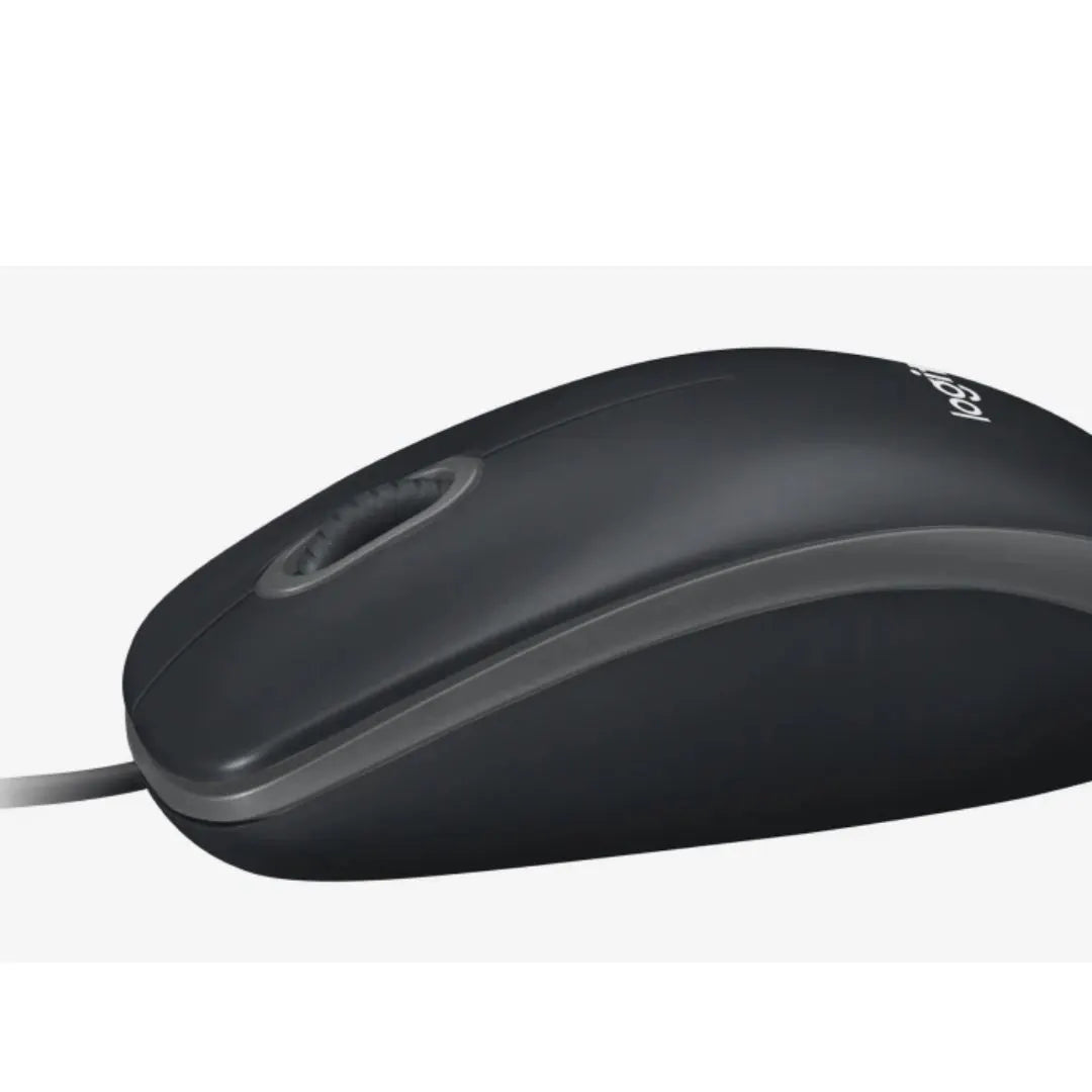 Logitech B100 Optical USB Mouse 800dpi for PC Laptop Mac Tux Full Size Comfort smooth mover 3yr wty - Image 3