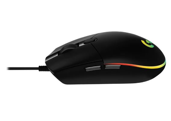 Logitech G203 LIGHTSYNC RGB 6 Button Gaming Mouse 200 – 8,000 dpi USB data format: 16 bits/axis U... - Image 2