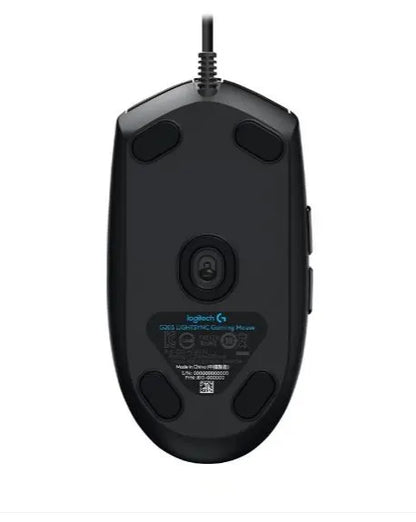 Logitech G203 LIGHTSYNC RGB 6 Button Gaming Mouse 200 – 8,000 dpi USB data format: 16 bits/axis U... - Image 4
