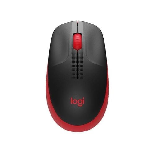 (LS)Logitech M190 Full-Size Wireless Mouse - RED