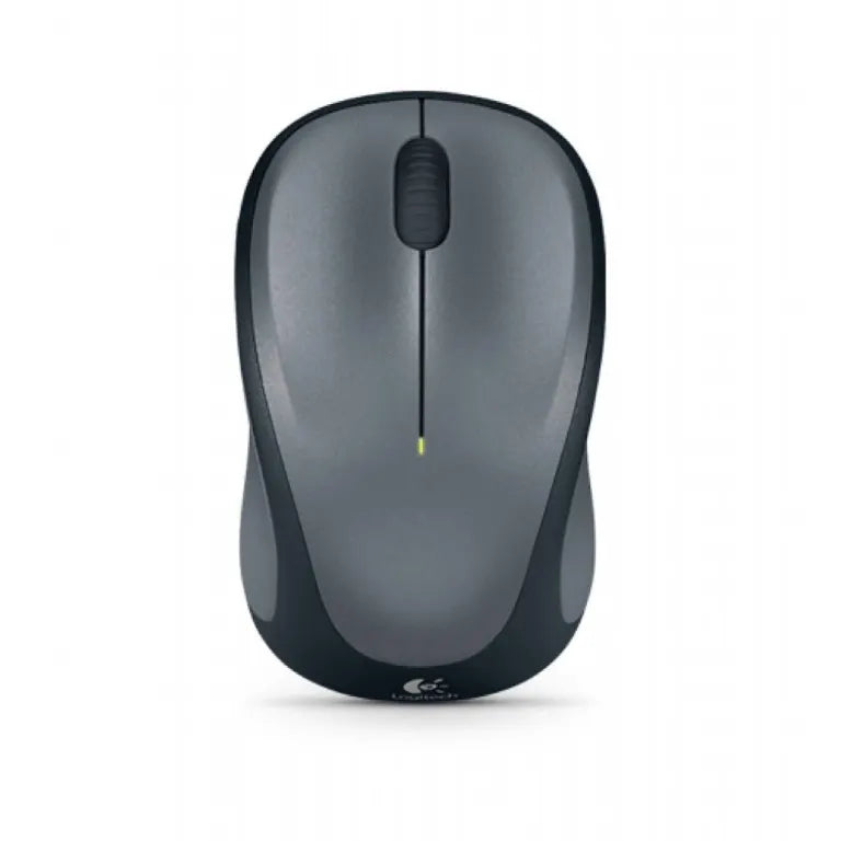 Logitech M235 Wireless Mouse Grey Contoured design Glossy Comfort Grip Advanced Optical Tracking...