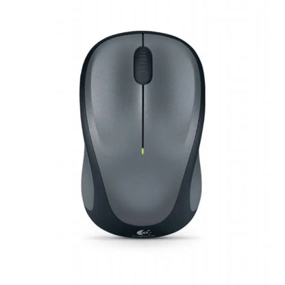 Logitech M235 Wireless Mouse Grey Contoured design Glossy Comfort Grip Advanced Optical Tracking...