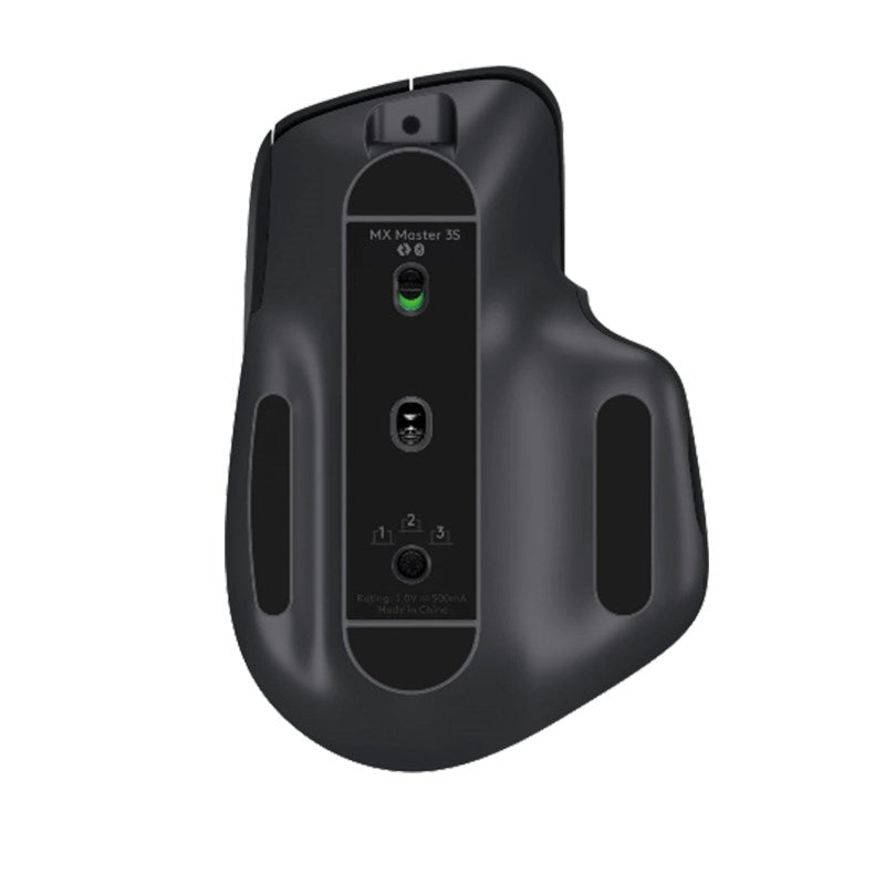 Logitech MX Master 3S Wireless Ergonomic Mouse 8000 DPI 7 Buttons, Smart Shift Scroll Wheel, 70Days Battery, Logi Bolt 2.4Ghz Receiver, USB-C Charging