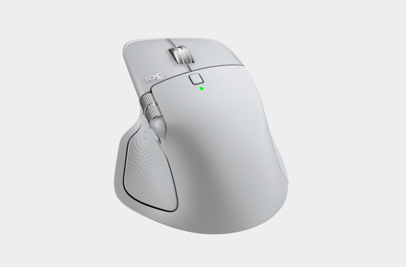 Logitech MX Master 4 Wireless Mouse - Pale Grey - Image 3