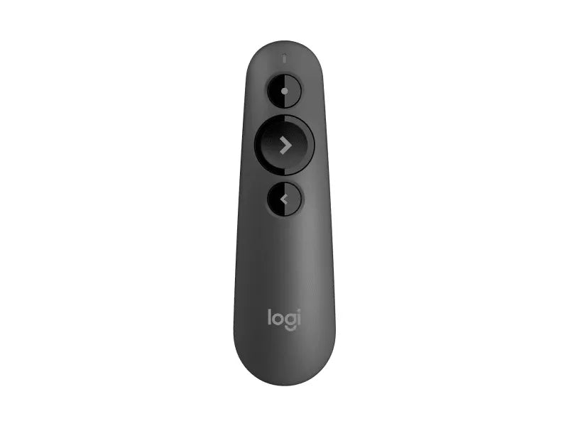 Logitech R500S Laser Presentation Remote with Dual Connectivity Bluetooth or USB 20m Range Red La...