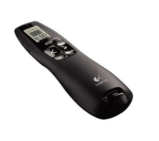 (LS) Logitech R800 Laser Presentation Remote LCD display  time tracking 30m Range, 2.4GHz Instuit...