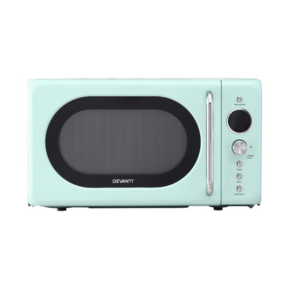 Devanti 20L Microwave Oven 700W Green - Image 4