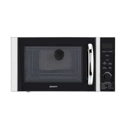 Devanti 30L Microwave Oven 4-IN-1 Air Fryer Convection Grill - Image 3