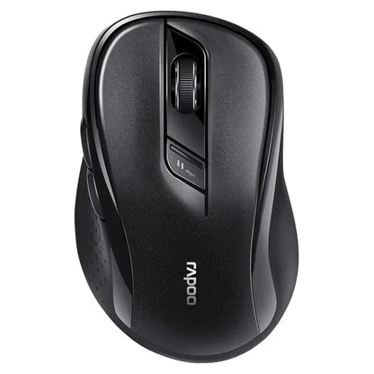 RAPOO M500 Multi-Mode, Silent, Bluetooth, 2.4Ghz, 3 device Wireless Optical Mouse - Simultaneousl...
