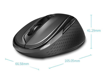 RAPOO M500 Multi-Mode, Silent, Bluetooth, 2.4Ghz, 3 device Wireless Optical Mouse - Simultaneousl... - Image 3