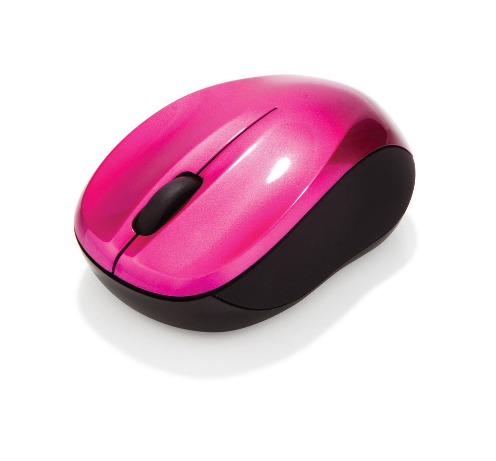 Verbatim GO Nano Hot Pink Mouse 2.4GHz Wireless Optical, Ultra Compact, 3 Buttons, 1600dpi, Nano...