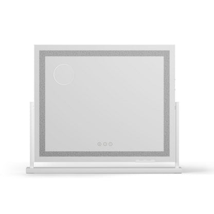 Embellir Makeup Mirror 60x50cm 360～ Rotatable Vanity Mirror with Lights Crystal LED - Image 3