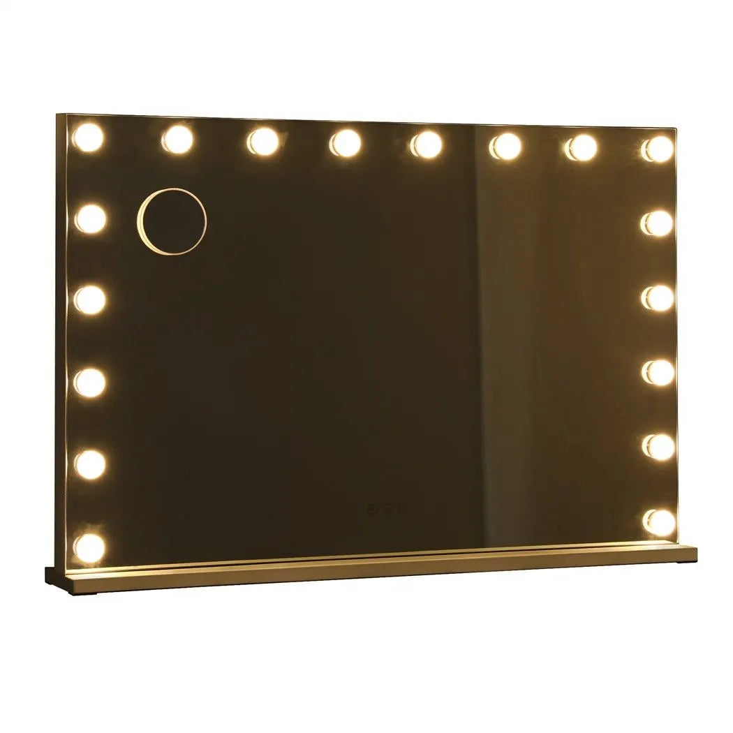 Embellir 90x60cm Makeup Mirror Large Hollywood Vanity Mirror with 18 Dimmable LED Bulbs - Image 3