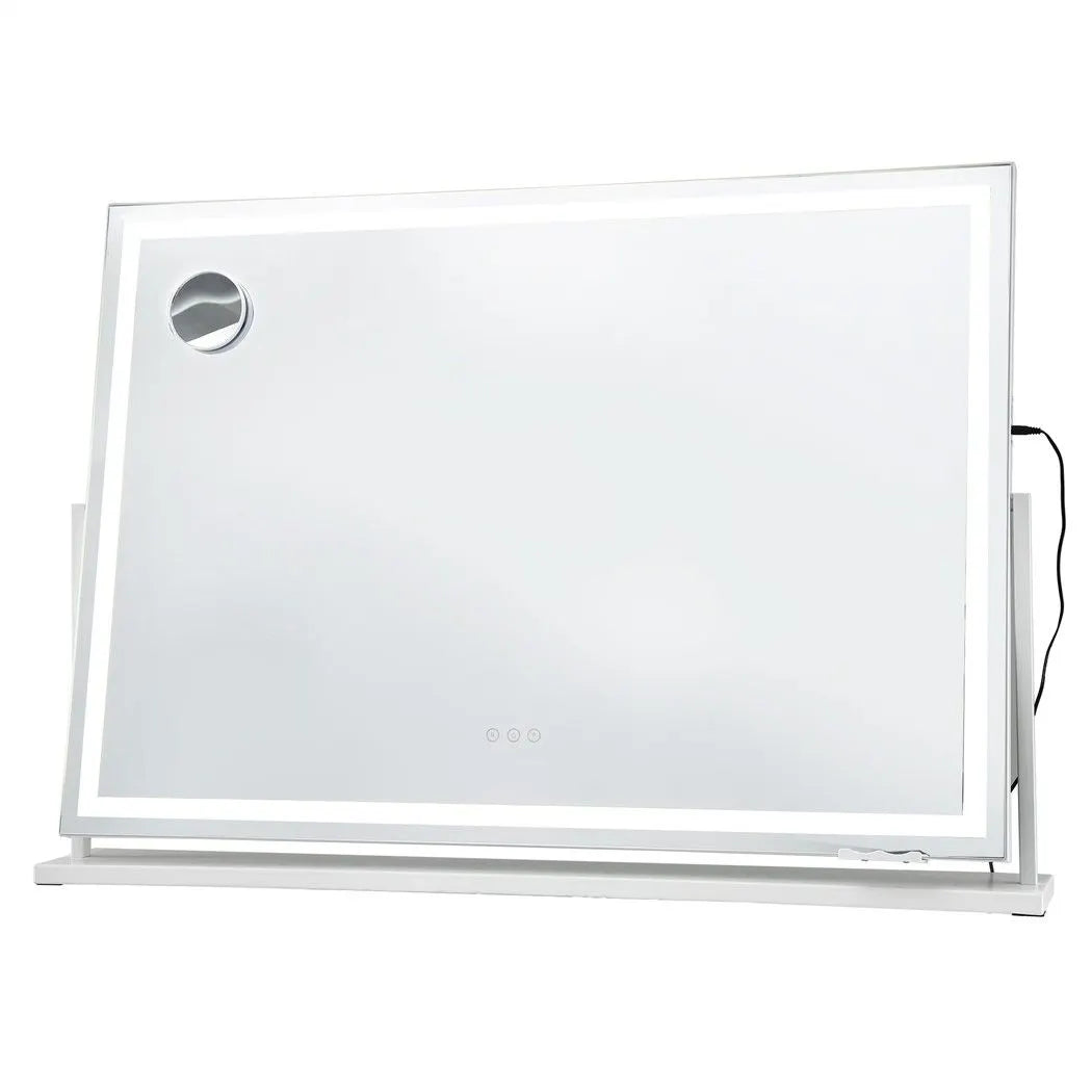 Embellir 100x70cm Makeup Mirror 360 degree Rotatable Vanity Mirror 10x magnifing