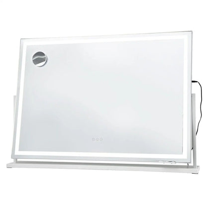 Embellir 100x70cm Makeup Mirror 360 degree Rotatable Vanity Mirror 10x magnifing