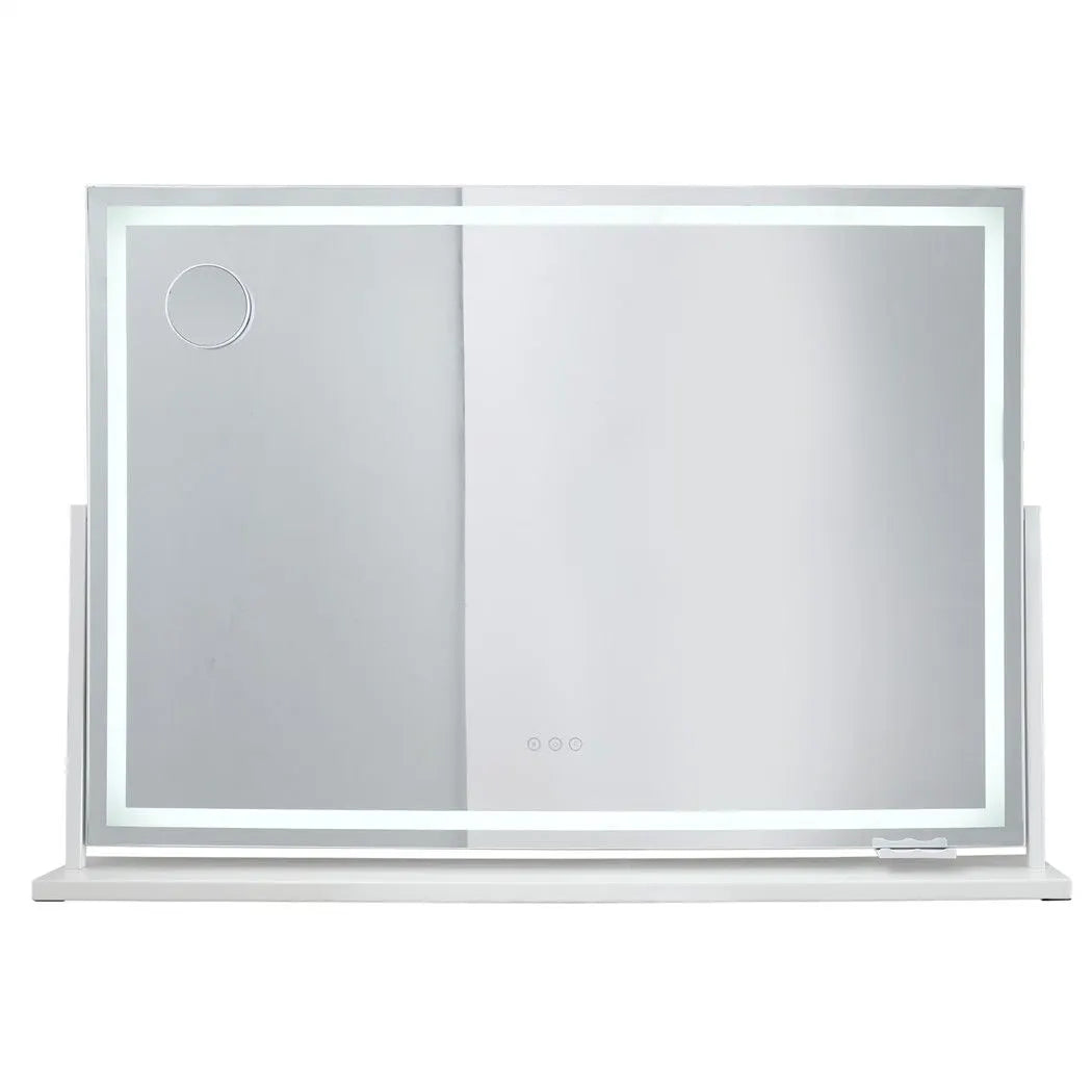 Embellir 100x70cm Makeup Mirror 360 degree Rotatable Vanity Mirror 10x magnifing - Image 3