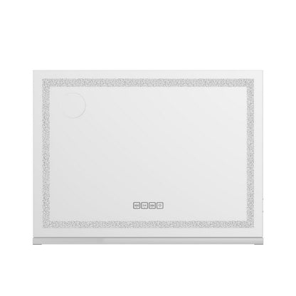 Embellir Bluetooth Makeup Mirror 80x58cm Hollywood Vanity with LED Light Crystal - Image 3