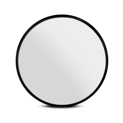 Embellir 2 Wall Mirror Makeup 80cm Home Decor Framed Mirrors Bathroom Round Black - Image 3