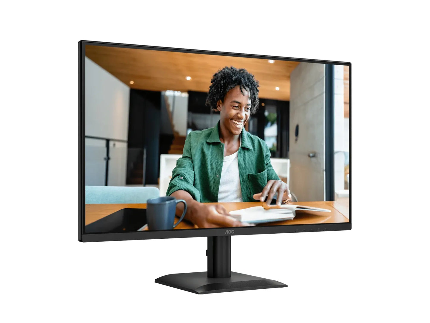 AOC 27E40L,27' IPS,FHD 1920x1080@144Hz,4ms/0.5ms,300cd/m²,1500:1,HDMI+DP,178°,VESA100 (LS) - Moni... - Image 2