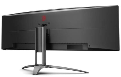 AOC 49' Curved 1800R, 5120X1440 DQHD, 32:9, Adaptive Sync, HDR 400,1ms, 165Hz ,3x HDMI,1x DP,USB... - Image 3