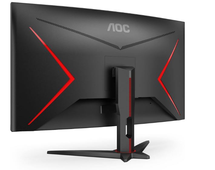 AOC 31.5' Curved Monitor (C32G2ZE) – FHD 240Hz VA, 0.5ms, 1500R curve, 123% sRGB, DP 1.2, HDMI 2.... - Image 3