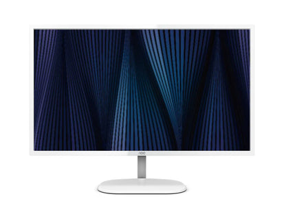 AOC 31.5' QHD IPS Monitor with 2560×1440 @ 75Hz, 4ms, sRGB 101%, DisplayPort  HDMI, sleek white d...