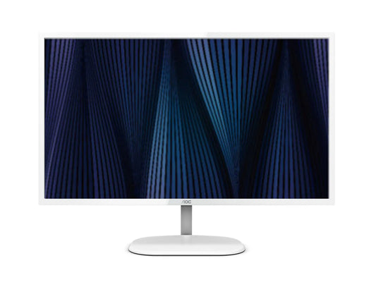 AOC 31.5' QHD IPS Monitor with 2560×1440 @ 75Hz, 4ms, sRGB 101%, DisplayPort  HDMI, sleek white d...