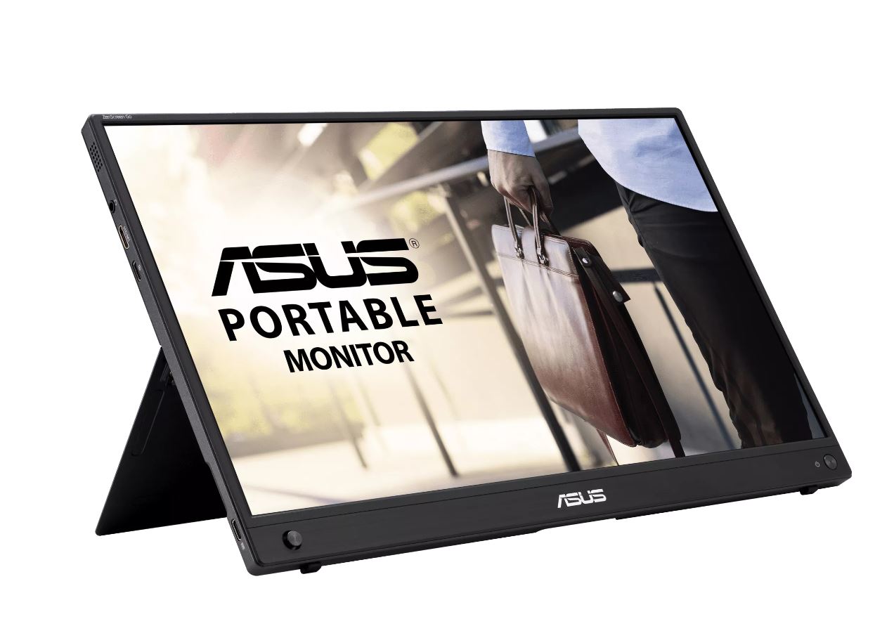 ASUS MB16AWP 15.6'  ZenScreen Go Wireless Portable Monitor, Full HD, IPS, USB Type-C, mini HDMI, Built-in battery, Flicker Free, Blue Light Filte