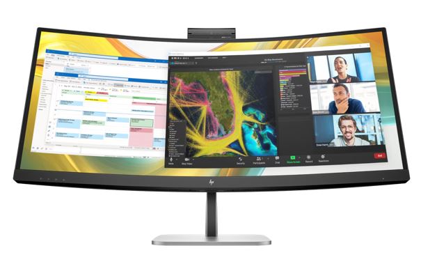 HP Series 5 Pro 34' WQHD 4K CURVED 21:9 3440x1440 100Hz Height Adjust VA LCD Tilt Swivel USB-C DP...