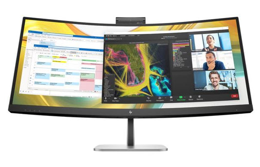 HP Series 5 Pro 34' WQHD 4K CURVED 21:9 3440x1440 100Hz Height Adjust VA LCD Tilt Swivel USB-C DP...