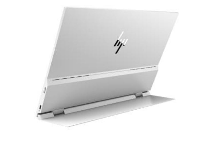 HP E14 14' FHD IPS USB-C Portable Monitor 1920x1080 Dual USB Type-C Tilt Adjustable Low Light Mode Slim Lightweight includes Sleeve 3yrs wty