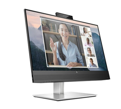 HP E24MV G4 23.8'/24' FHD Conferencing Monitor 1920x1080 16:9 5ms Height Adjustable Tilt Swivel P... - Image 2