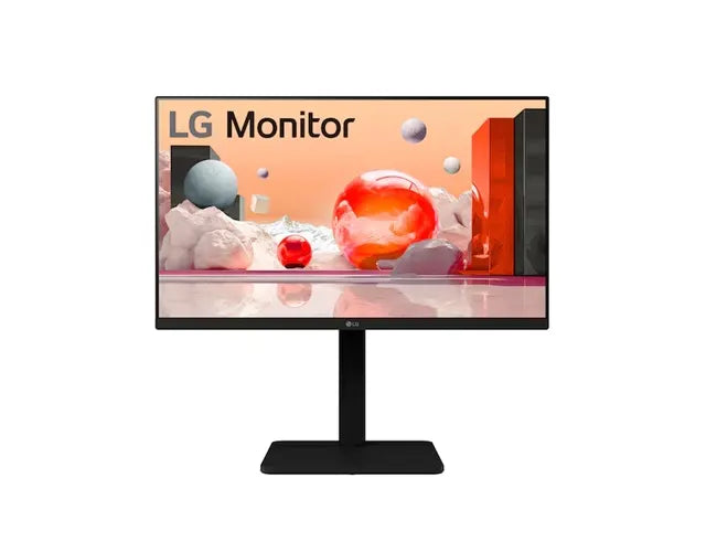 LG 24' Full HD IPS 100Hz Monitor, 1920×1080, Built‑in PowerSpeaker, versatile stand (tilt/height/...