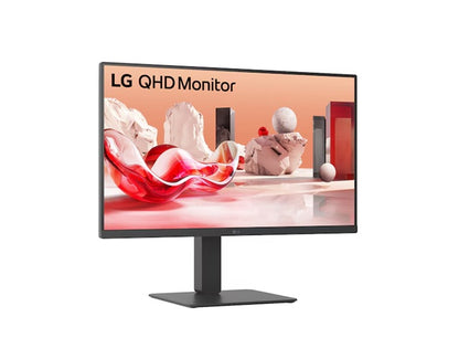 LG 27' QHD IPS Monitor, 2560x1440, HDR10, 99% sRGB, 75 Hz, integrated power, adjustable stand (ti... - Image 2