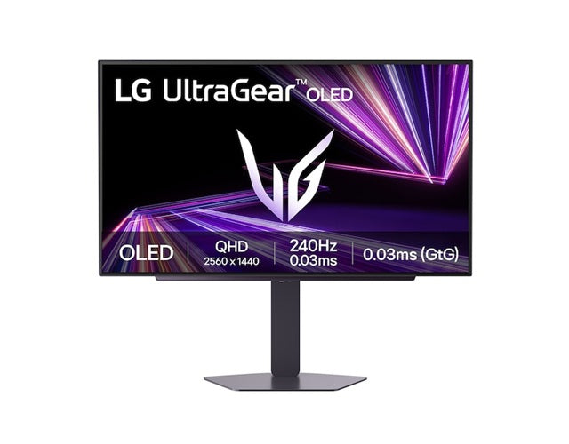 LG 27'UltraGear™ GX7 27-inch 240Hz OLED QHD Gaming Monitor |27GX704A | DisplayHDR™ True Black 400...