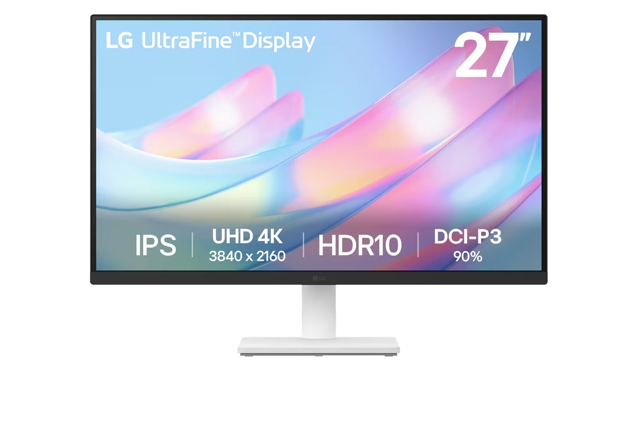 LG 27' FHD, IPS, 120Hz, 1ms MBR, HDR10, sRGB 99%, 4-side bezel-less, Tilt -5°~20°, HDMI, Headphon...
