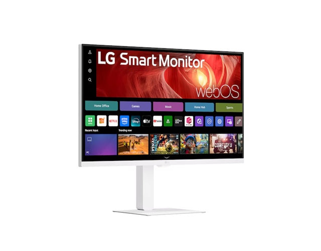LG 31.5' 4K UHD Smart Monitor with webOS, USB-C PD 65W, AirPlay 2, DCI-P3 90%, Bluetooth, 5ms, 60... - Image 2