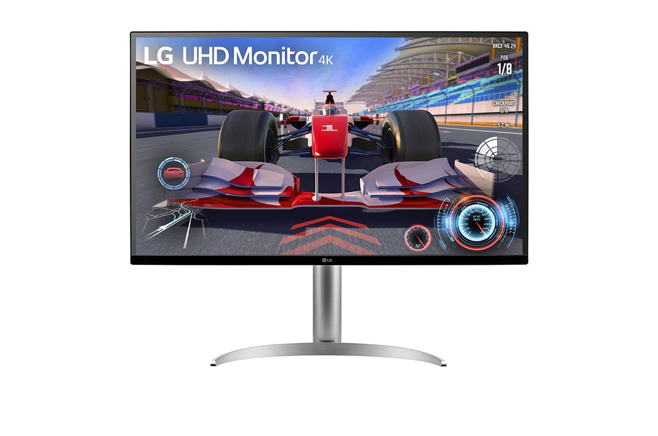LG 31.5' UHD 4K Monitor with 144Hz via HDMI 2.1, HDR10, DCI-P3 90%, USB-C PD 65W, AMD FreeSync™ P...