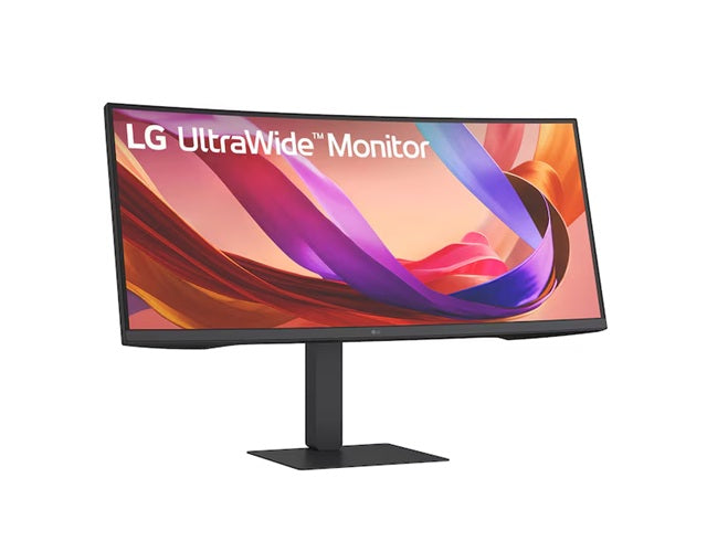 LG 34' UltraWide 21:9 WQHD Curved IPS Monitor with 3440x1440 resolution, sRGB 99%, HDR10, 100Hz,... - Image 2
