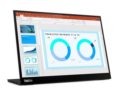 LENOVO ThinkVision M14D 14' 2.2K WLED IPS USB-C Portable Monitor 2240x1140 6ms 1500:1 100% sRGB A...