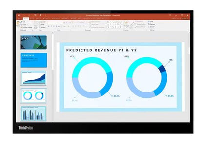 LENOVO ThinkVision M14D 14' 2.2K WLED IPS USB-C Portable Monitor 2240x1140 6ms 1500:1 100% sRGB A... - Image 2