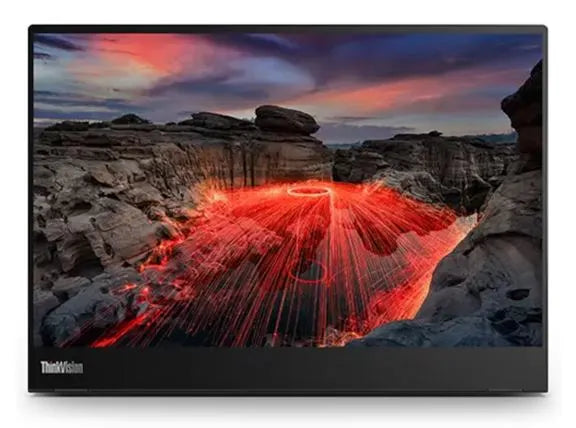LENOVO ThinkVision M14-2 14' TOUCH 2K 2240x1400 Portable Monitor 60Hz 6ms Tilt Lift Pivot Height...