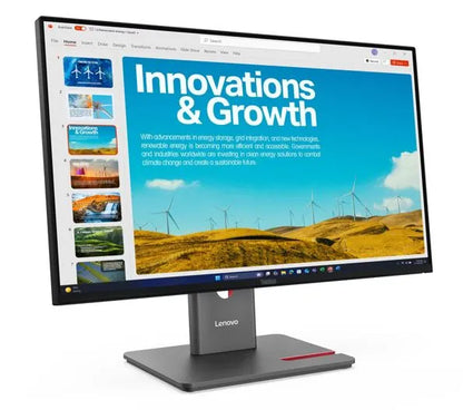 LENOVO ThinkVision P24qd-40 23.8'/24' QHD IPS Monitor 2K 2560x1440 16:9 Height Adjustable Tilt Sw... - Image 2