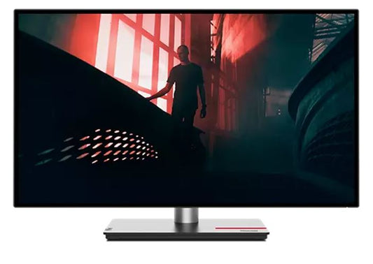 LENOVO ThinkVision P27h-30 27' 60Hz QHD 100Hz IPS Monitor 2560x1440 4ms 16:9 Tilt Swivel Pivot He...