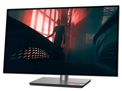 LENOVO ThinkVision P27h-30 27' 60Hz QHD 100Hz IPS Monitor 2560x1440 4ms 16:9 Tilt Swivel Pivot He... - Image 3