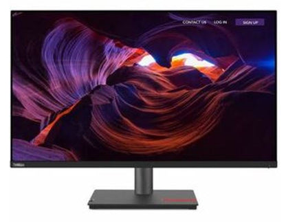 LENOVO ThinkVision P32p 31.5'/32' UHD Monitor 4K 3840x2160 16:9 Height Adjustable Tilt Swivel Piv...